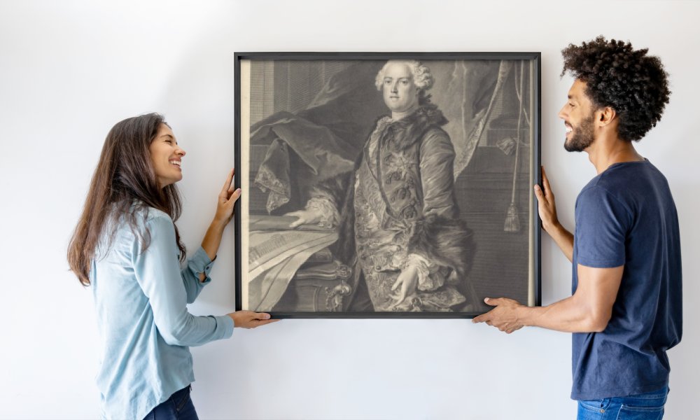 Johann Georg Wille after Louis Tocqué
