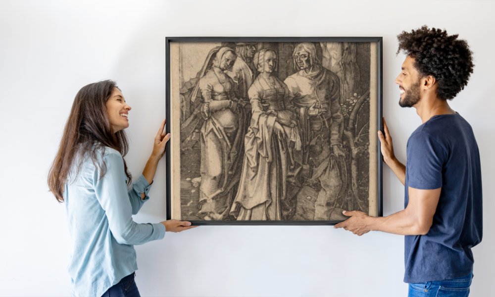 Hieronymus Wierix after Lucas van Leyden