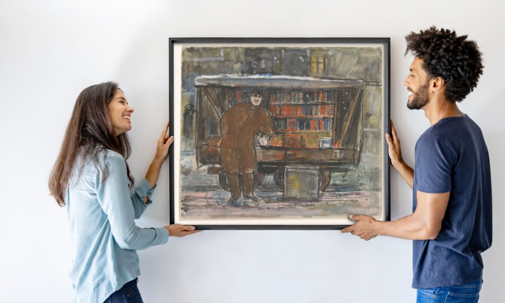 Erich Büttner (signed by artist)