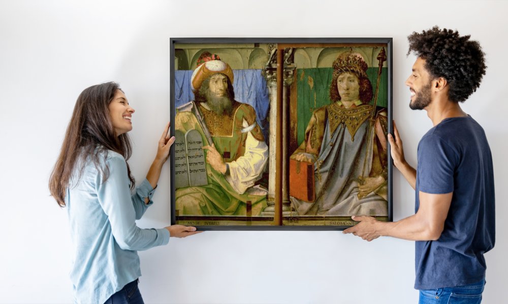 P. Joos van Gent and Berruguete