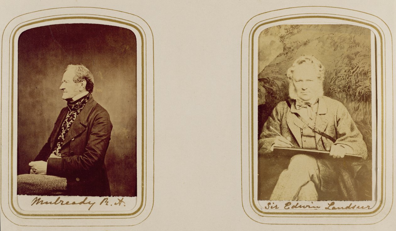 विलियम मुलरेड (1786-1863) का पोर्ट्रेट पहले से ही Cundall, Downes & Co., London द्वारा, और John Edkins, London, c.1860 (एल्बम प्रिंट) द्वारा सर एडविन लैंडसीर (1802-73) द्वारा बनाया गया। द्वारा अज्ञात