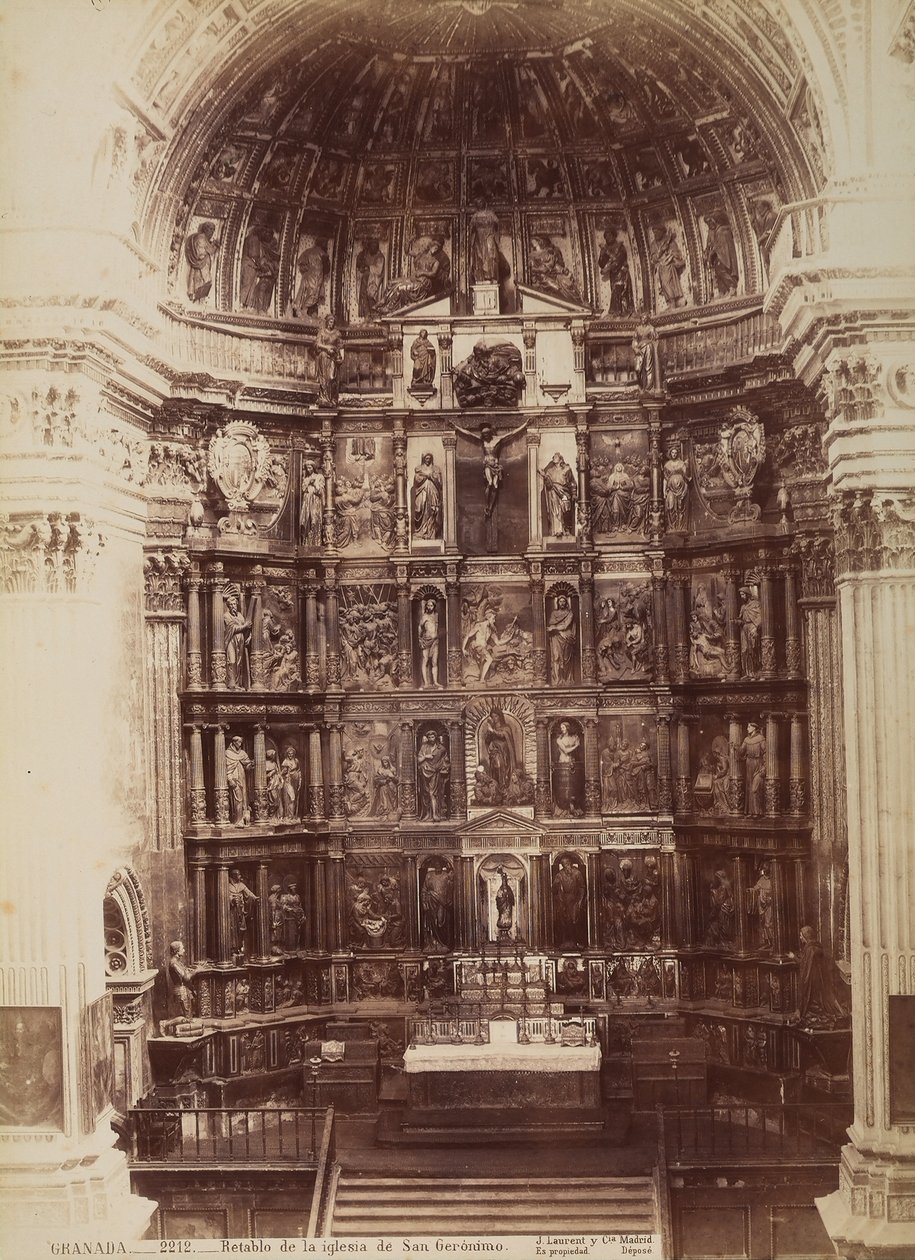 सैन जेरोनिमो, 1570-1605, ग्रेनेडा, स्पेन, c.1880 के चर्च के लिए द्वारा अज्ञात