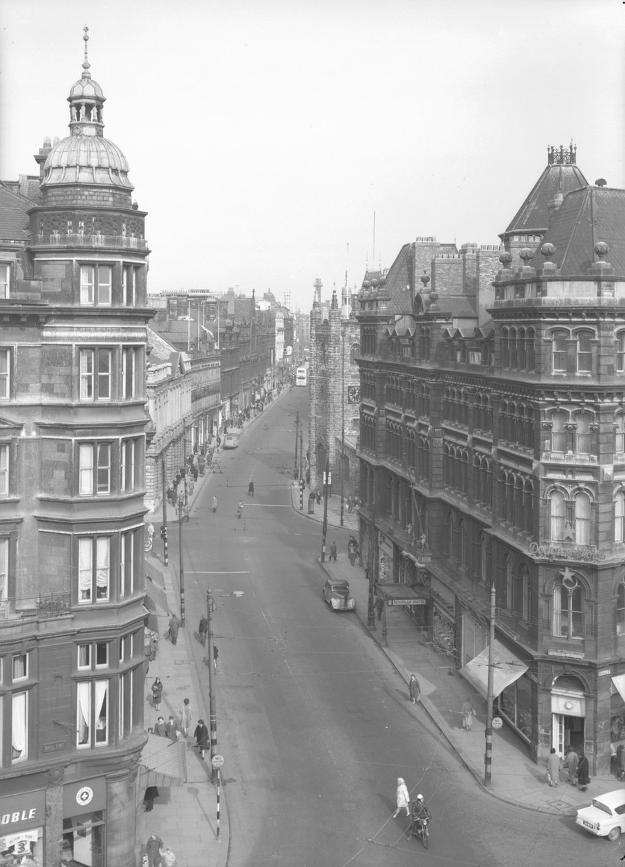 ग्रिंजर स्ट्रीट, न्यूकैसल ऑन टाइन, मार्च 1963 (बीडब्ल्यू फोटो) द्वारा अज्ञात अज्ञात