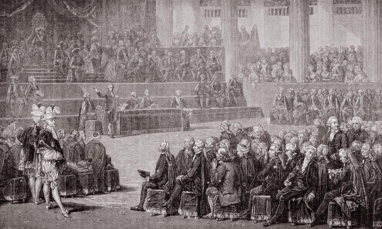 5 मई, 1789 के अनुमानों का उद्घाटन द्वारा फ्रेंच स्कूल