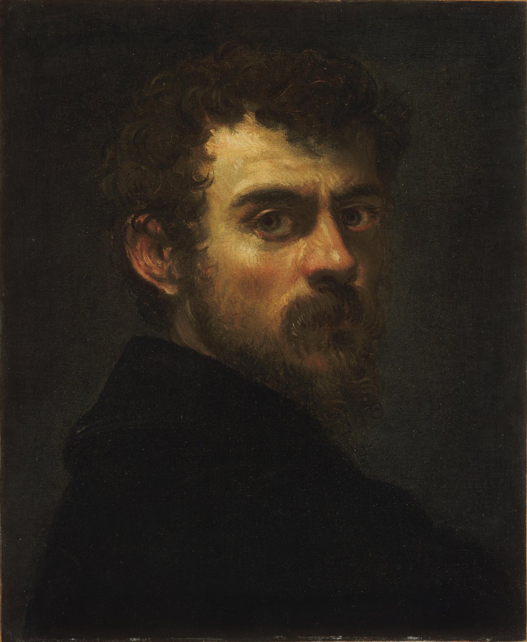 आत्म चित्र द्वारा Tintoretto