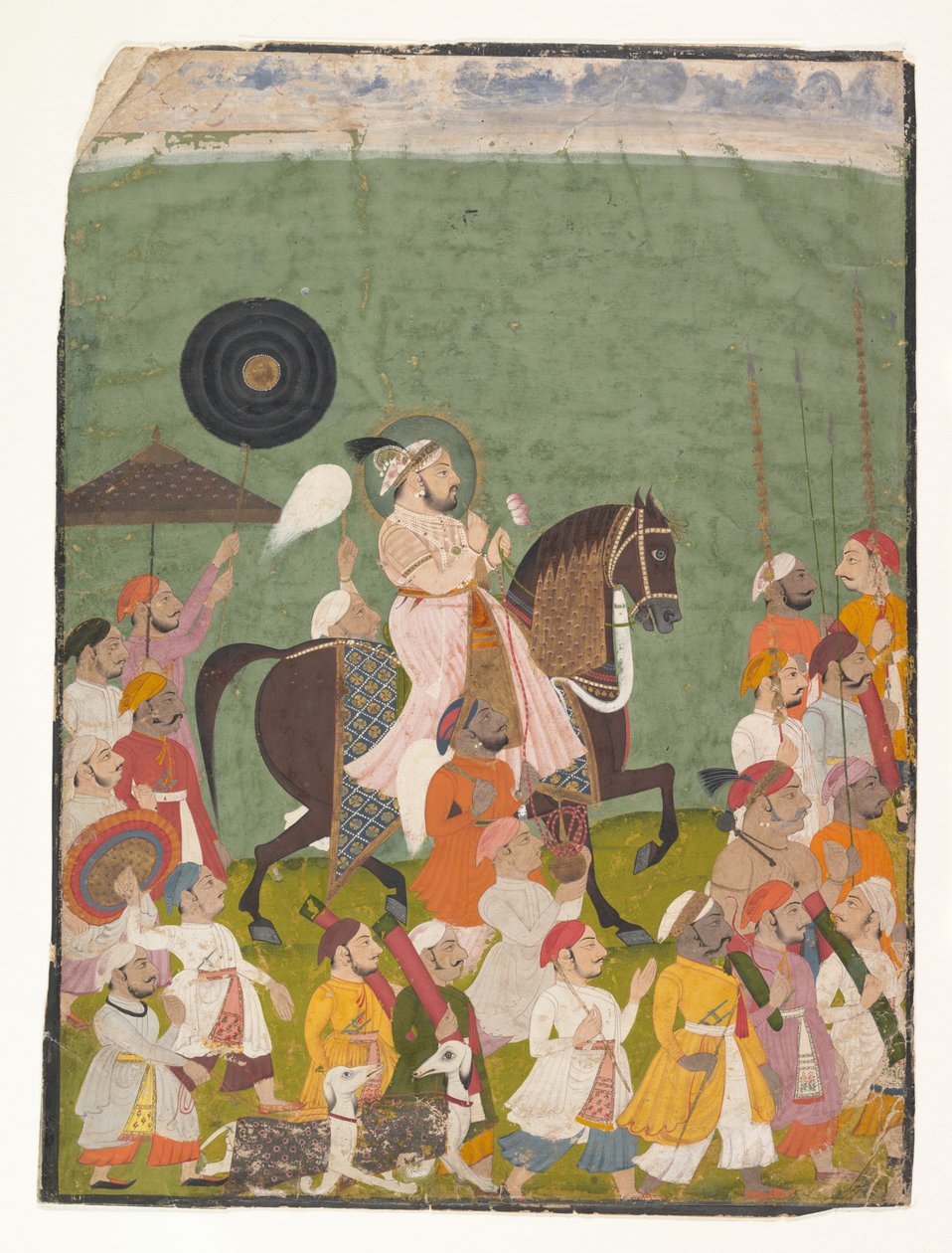 Maharana Jagat Singh II in Procession द्वारा अज्ञात