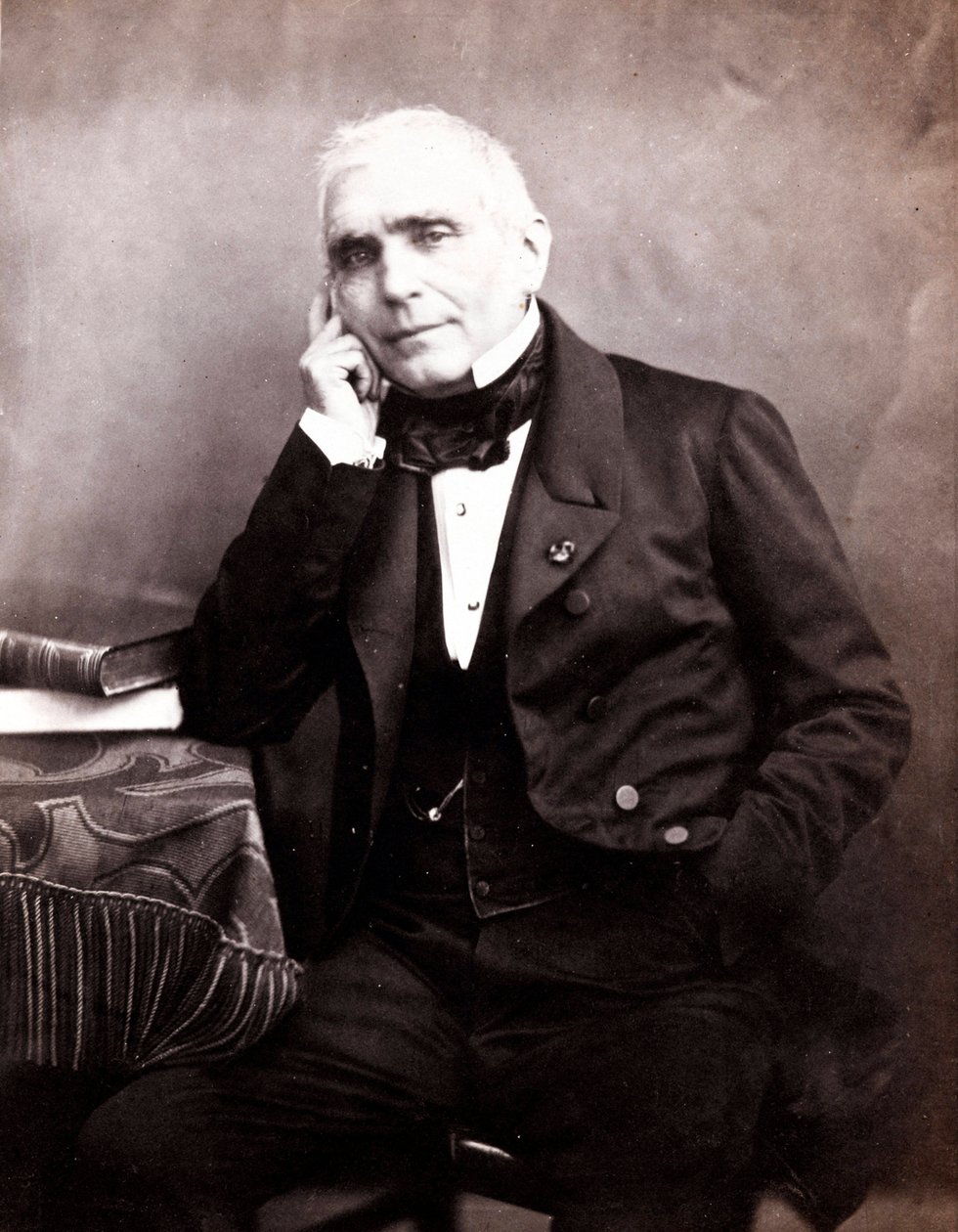 नादर द्वारा यूजीन स्क्राइब (1791-1861) का पोर्ट्रेट, गैसपार्ड-फेलिक्स (1820-1910) द्वारा नादर