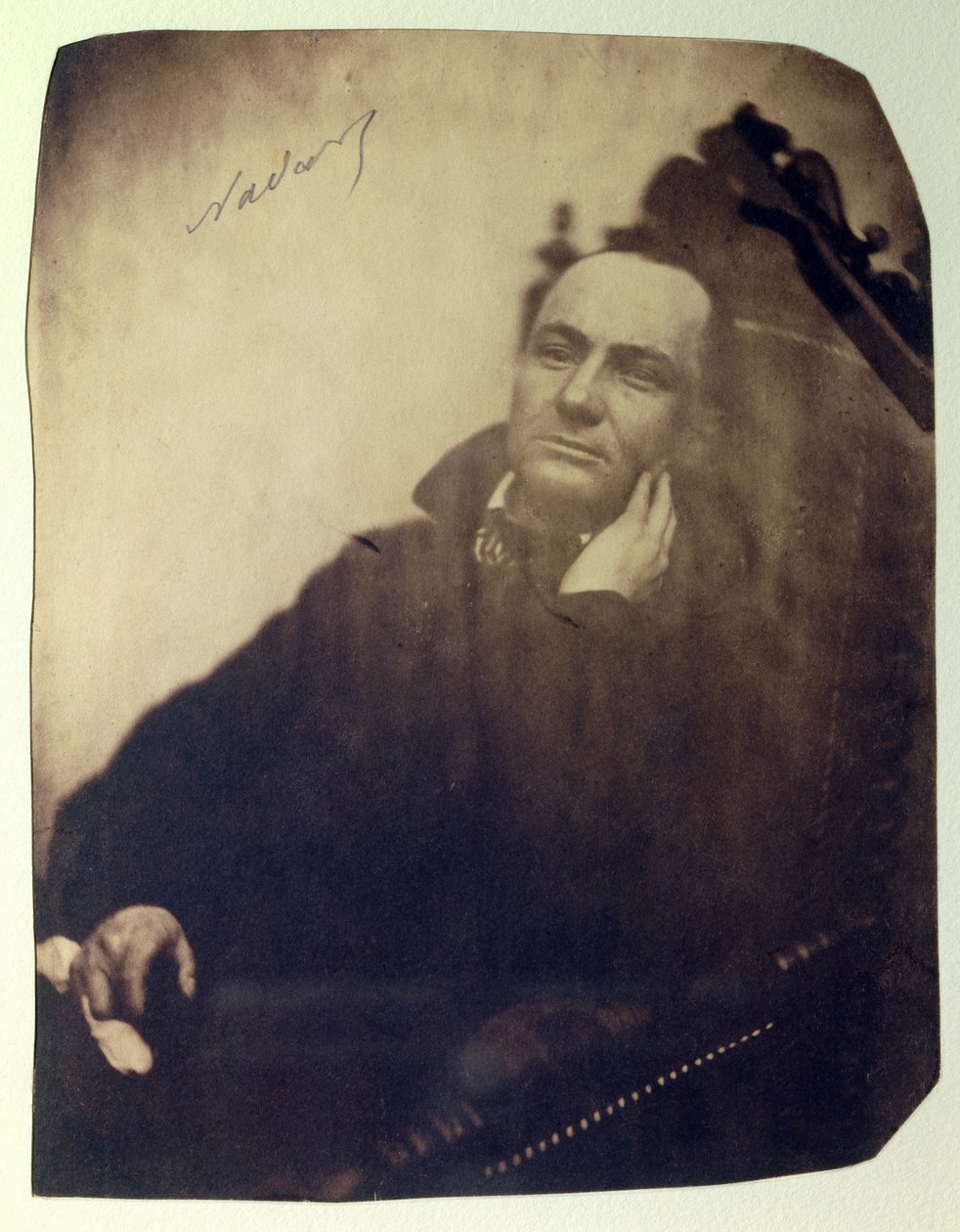 फ्रांसीसी कवि चार्ल्स बौडेलेयर (1821-1867) का पोर्ट्रेट। 1855 द्वारा नादर