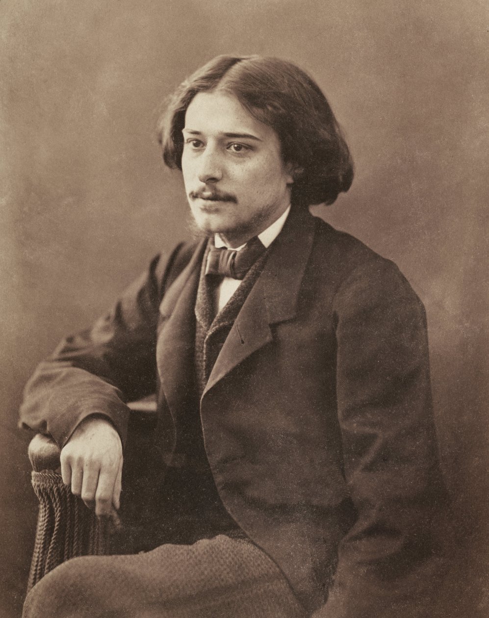 नादर द्वारा लेखक अल्फोंस डौडेट (1840-1897) का पोर्ट्रेट, गैसपार्ड-फेलिक्स (1820-1910) द्वारा नादर