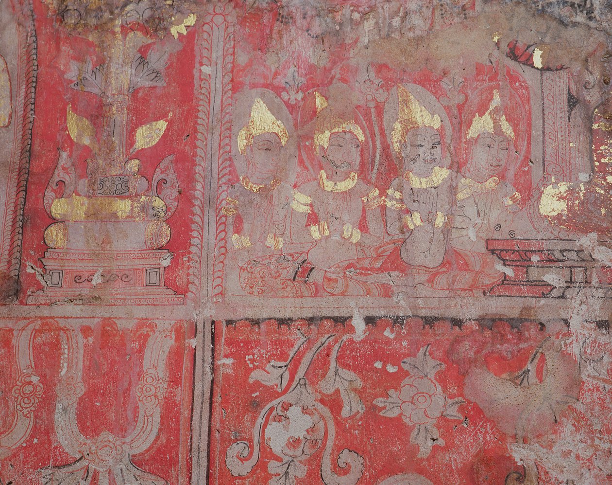 देवता, प्रबुद्धता के वृक्ष, वाट रत्चरबाना, अयुत्या, थाईलैंड द्वारा अज्ञात