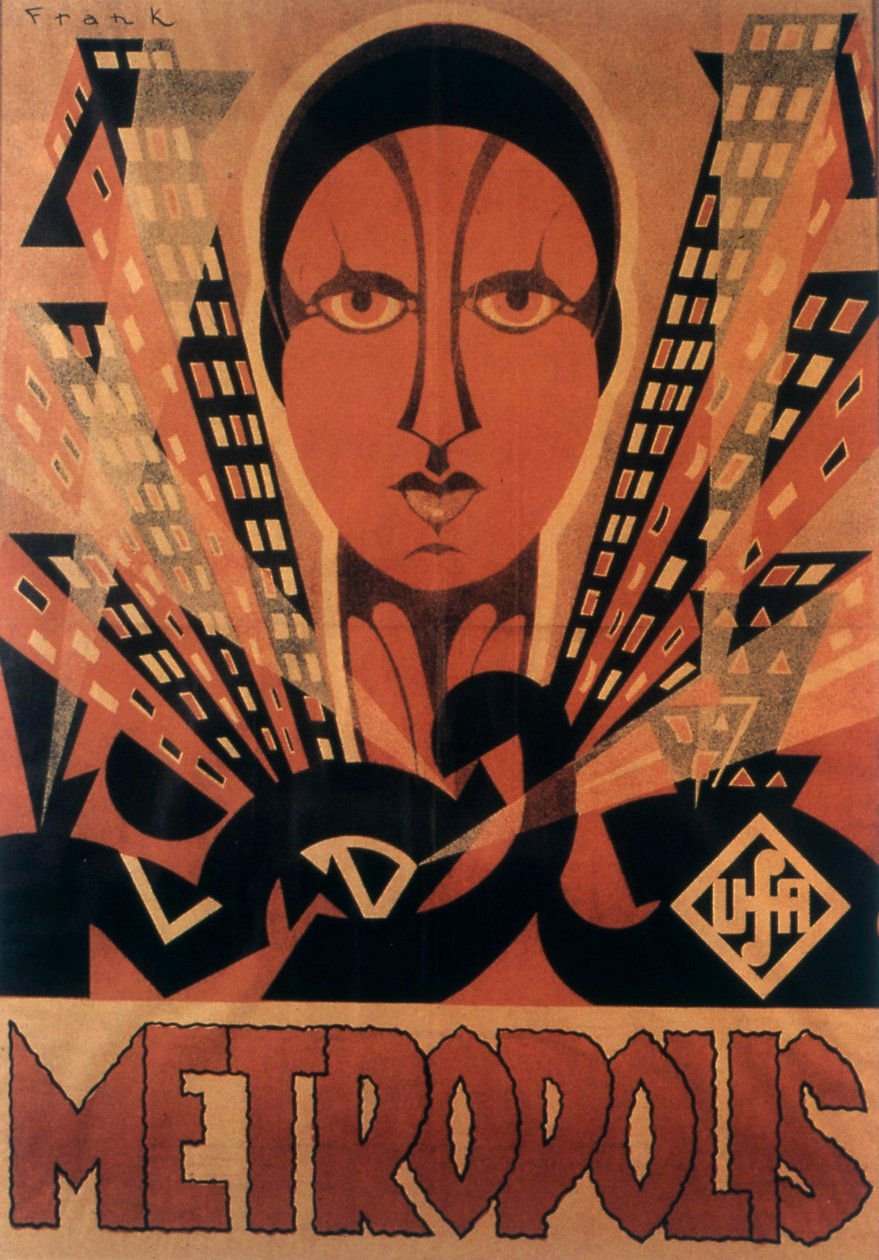 फ्रिट्ज लैंग द्वारा निर्देशित मेट्रोपोलिस, 1927 द्वारा अज्ञात
