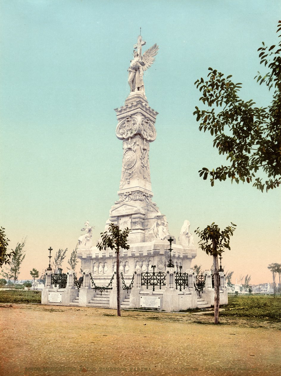 फायरमैन को स्मारक, Cemeterio de Colon, हवाना, 1900 द्वारा अज्ञात
