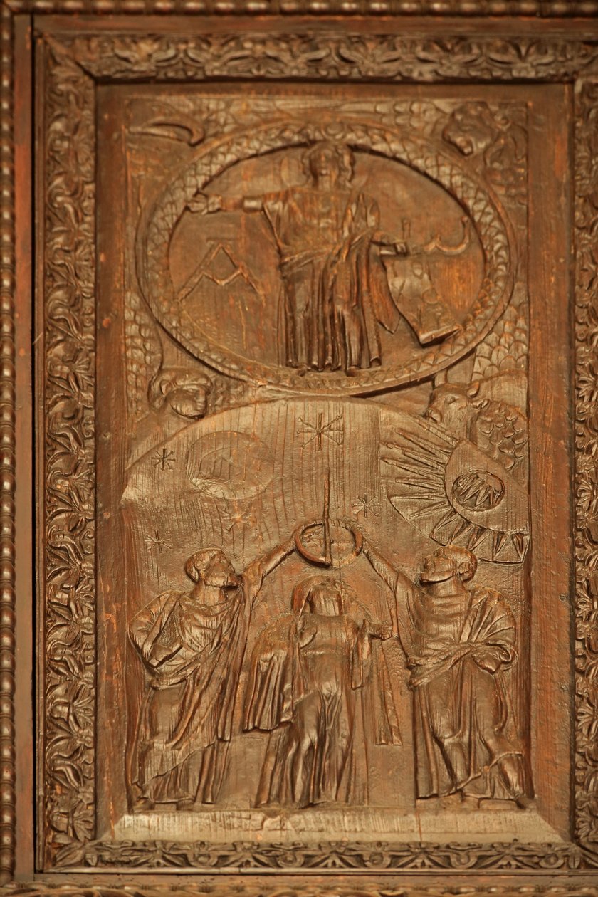 5C दरवाजे से पैनल: चढ़ा मसीह - Parousia द्वारा अज्ञात