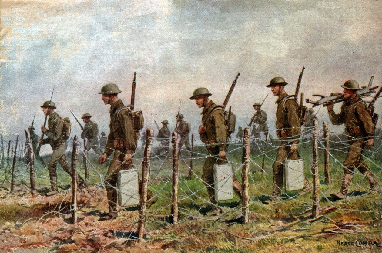 अमेरिकी सैनिक, 1917. अमेरिकी सैनिक, 1917। द्वारा अज्ञात