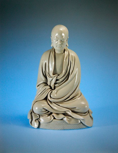 बोधिधर्म (दमो), मिंग राजवंश (1368-1644) (चीनी मिट्टी के बरतन) द्वारा चीनी स्कूल