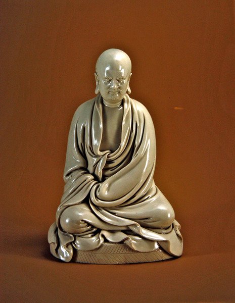 बोधिधर्म (दमो), मिंग राजवंश (1368-1644) (चीनी मिट्टी के बरतन) द्वारा चीनी स्कूल