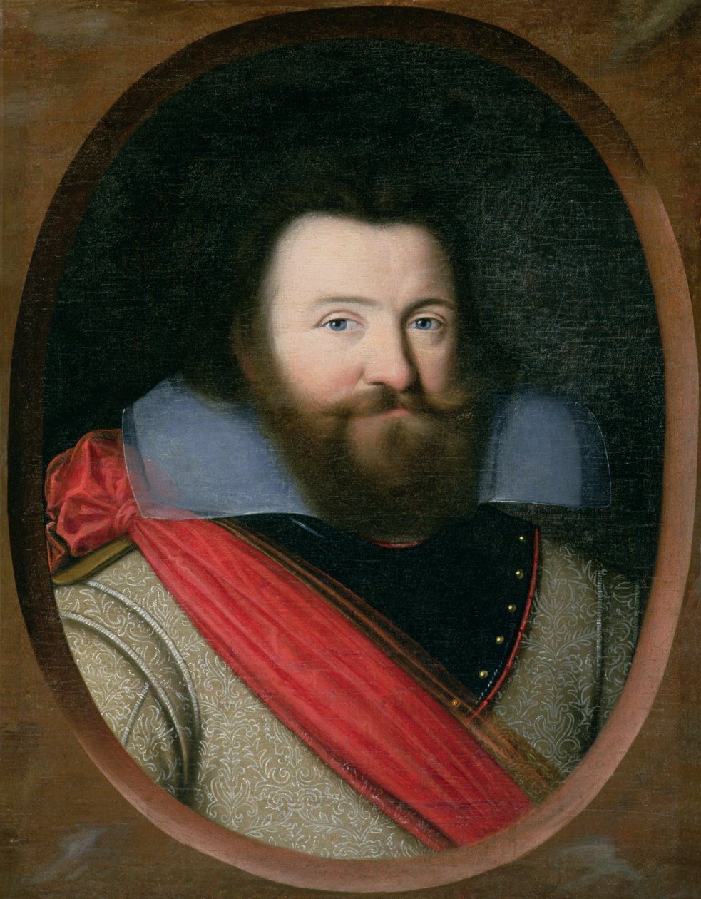 कप्तान जॉन स्मिथ (1580-1631), वर्जीनिया के प्रथम राज्यपाल, c.1616 द्वारा अंग्रेजी स्कूल