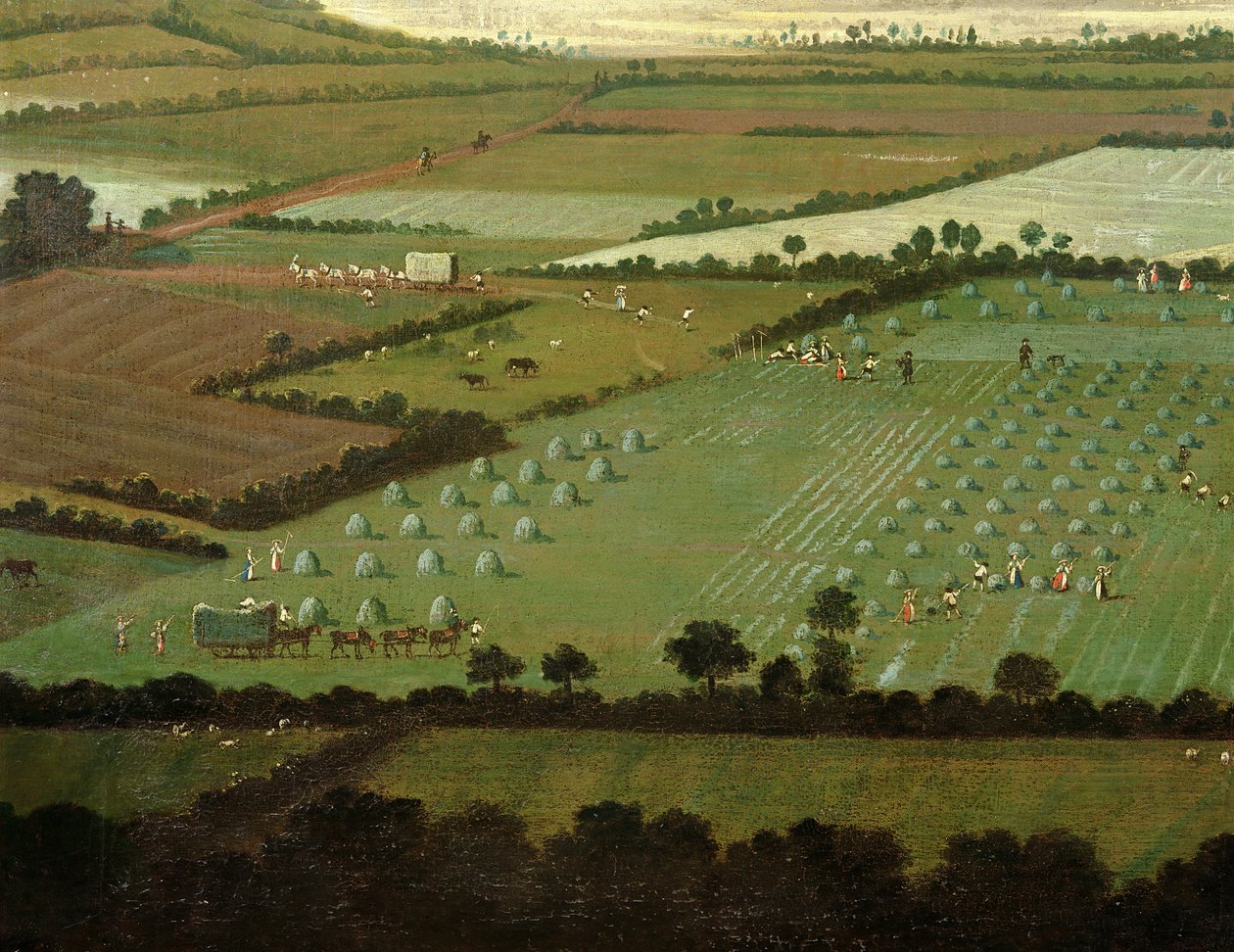 देश दौर डिक्सन मैनर, c.1725 (18102 का विस्तार) द्वारा अंग्रेजी स्कूल