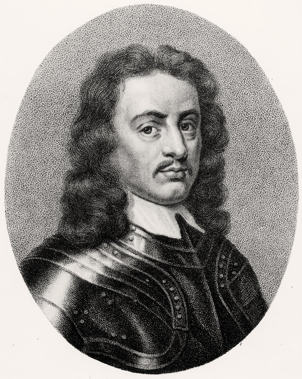 ओलिवर क्रॉमवेल का पोर्ट्रेट (1599-1658) द्वारा अंग्रेजी स्कूल