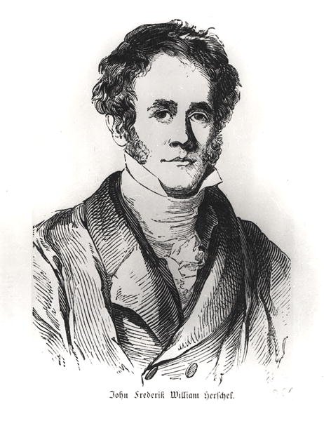 सर जॉन फ्रेडरिक विलियम हर्शेल का पोर्ट्रेट (1792-1871) द्वारा अंग्रेजी स्कूल