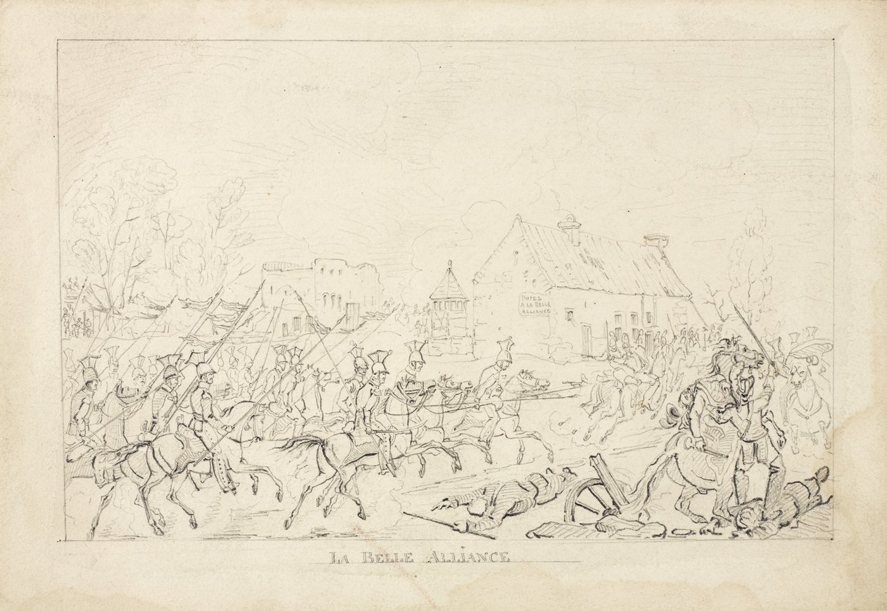 वाटरलू, 1815 द्वारा अंग्रेजी स्कूल