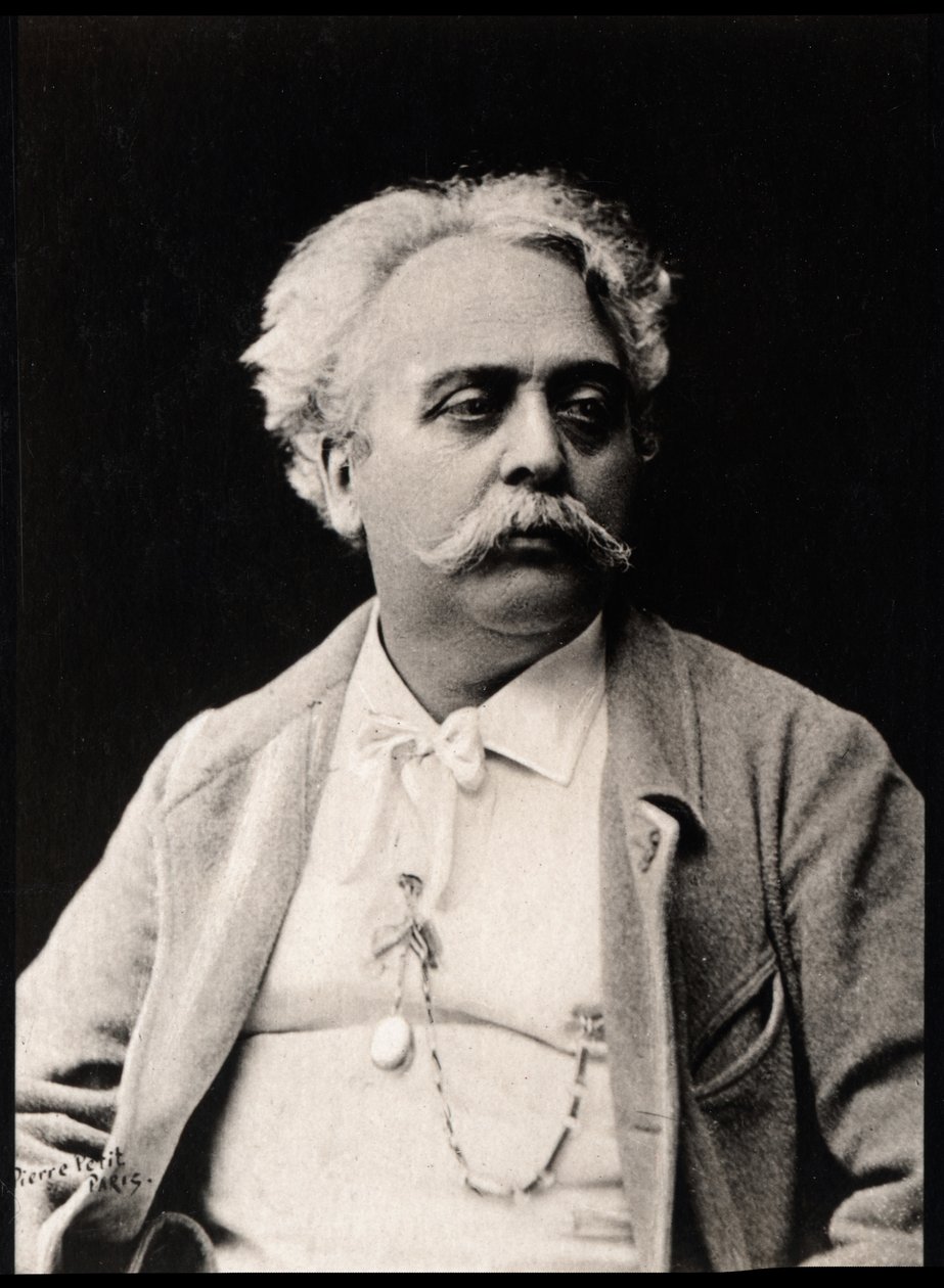 पोर्ट्रेट ऑफ अल्बर्ट अर्नेस्ट कैरियर बेलेयूज़ (1824-1887), फ्रांसीसी मूर्तिकार और चित्रकार। द्वारा फ्रेंच फोटोग्राफर