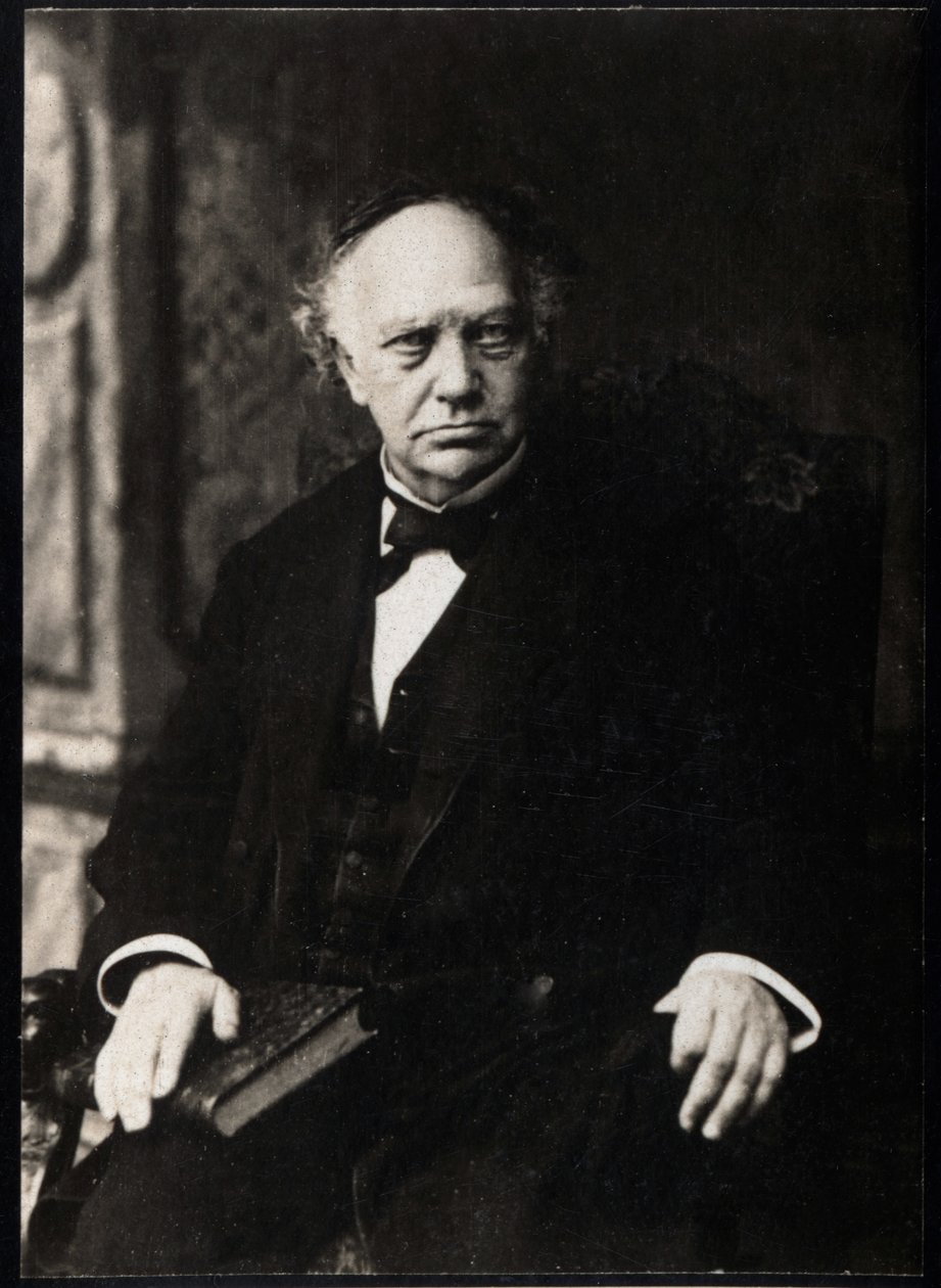 पोर्ट्रेट ऑफ चार्ल्स हरमिट (1822 -1901), फ्रांसीसी गणितज्ञ द्वारा फ्रेंच फोटोग्राफर