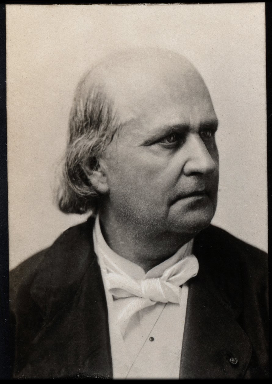 लिस्ले के चार्ल्स मैरी लेकोन्टे का पोर्ट्रेट (डी लिसल) (1818-1894), फ्रांसीसी कवि द्वारा फ्रेंच फोटोग्राफर