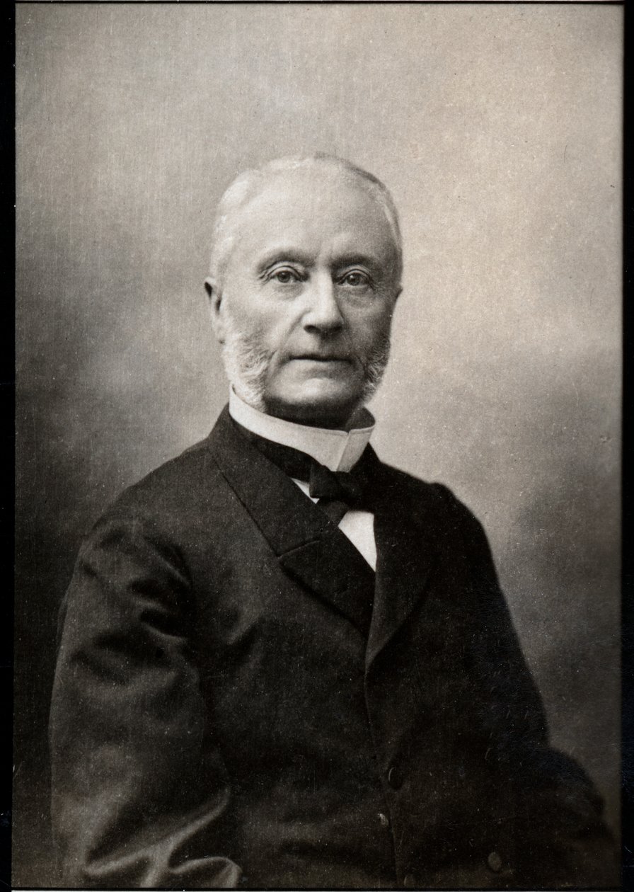 हेनरी बारबौक्स (1834-1910), फ्रेंच वकील और राजनेता के चित्र। द्वारा फ्रेंच फोटोग्राफर