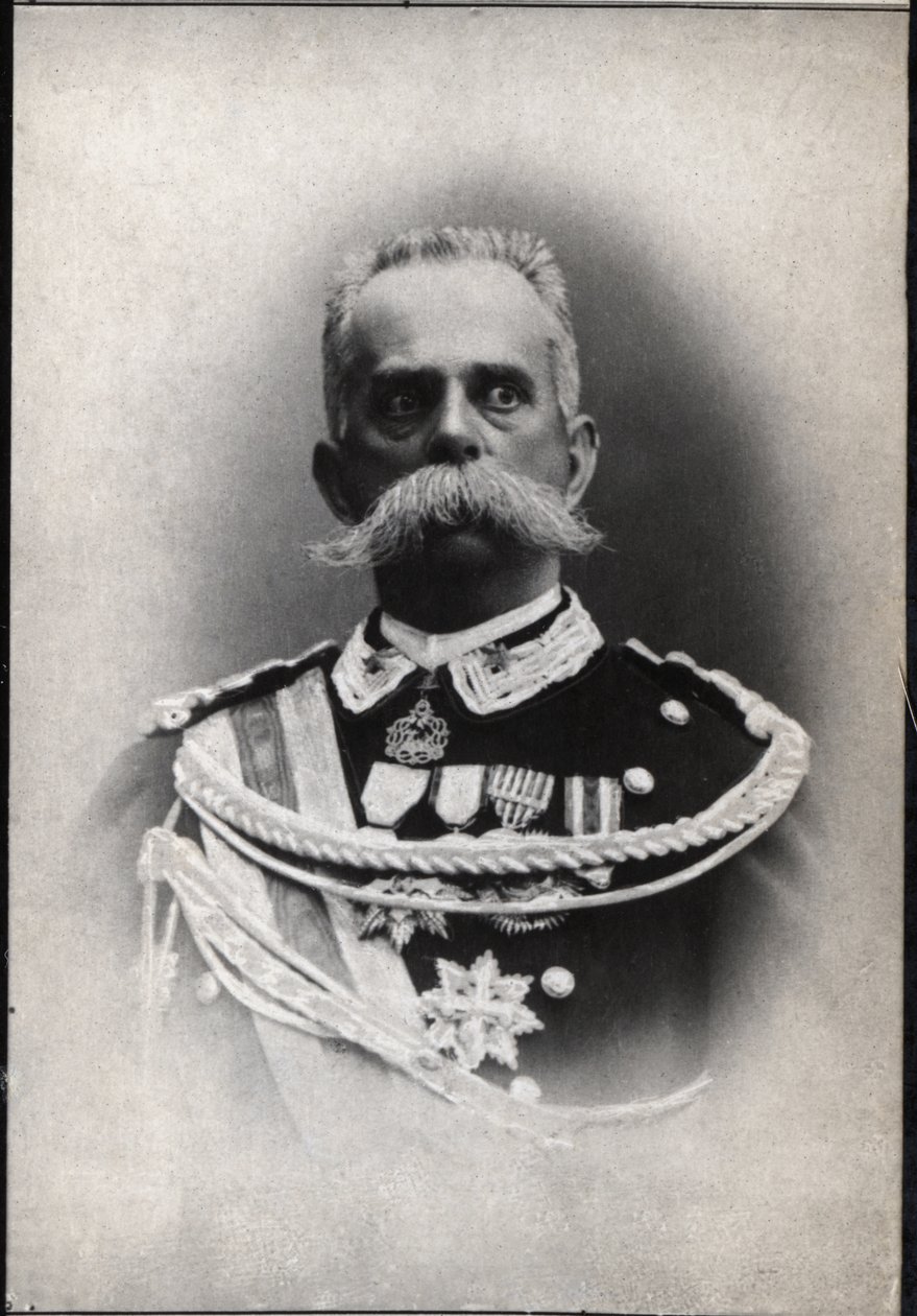 हम्बर्ट 1er का पोर्ट्रेट (1844-1900), ltaly का राजा। द्वारा फ्रेंच फोटोग्राफर