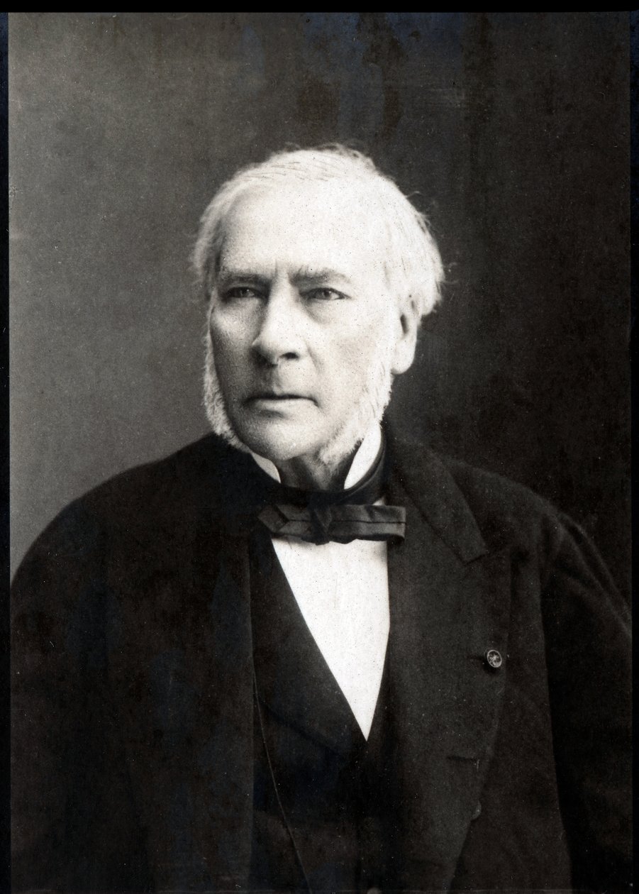 जीन बैप्टिस्ट जोसेफ डुडुडोन बूसिंगॉल्ट (1802-1887), फ्रांसीसी रसायनज्ञ का चित्र। द्वारा फ्रेंच फोटोग्राफर