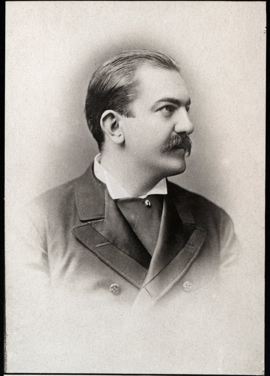 सर्बिया के मिलन I का पोर्ट्रेट (1854-1901), सर्बिया का राजा। द्वारा फ्रेंच फोटोग्राफर