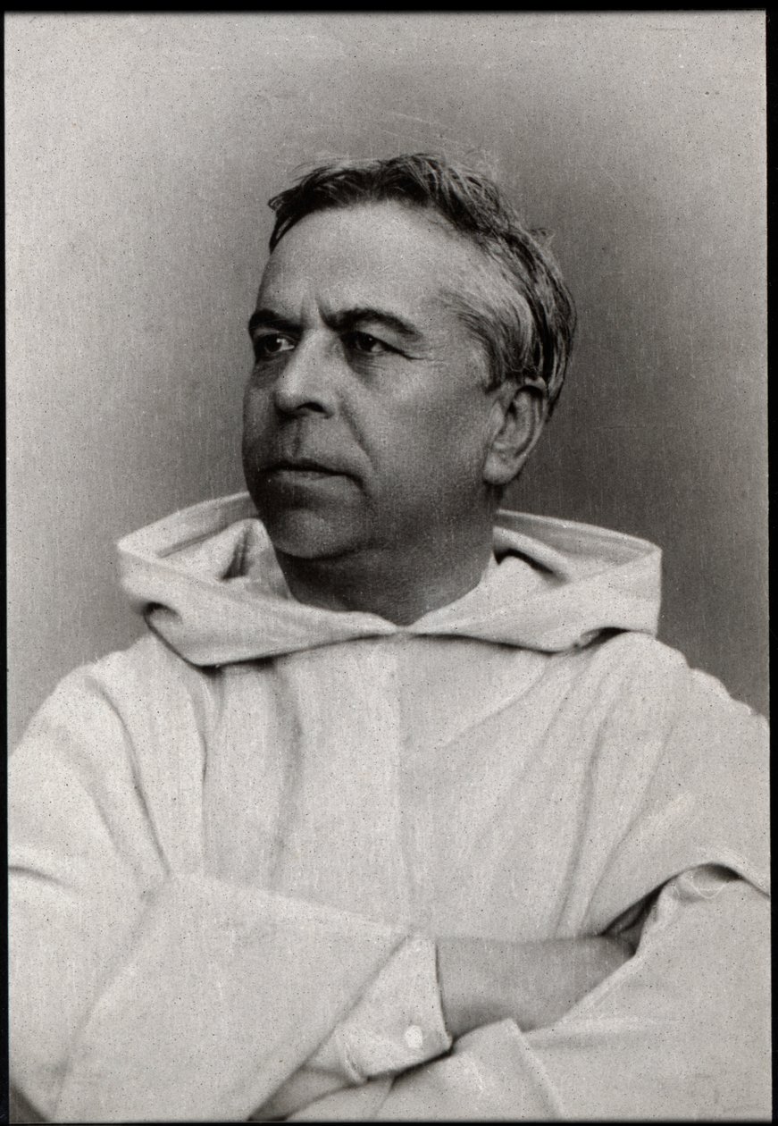 पेरे हेनरी डिडॉन (1840-1900), फ्रेंच डोमिनिकन उपदेशक, लेखक और शिक्षक के चित्र। द्वारा फ्रेंच फोटोग्राफर