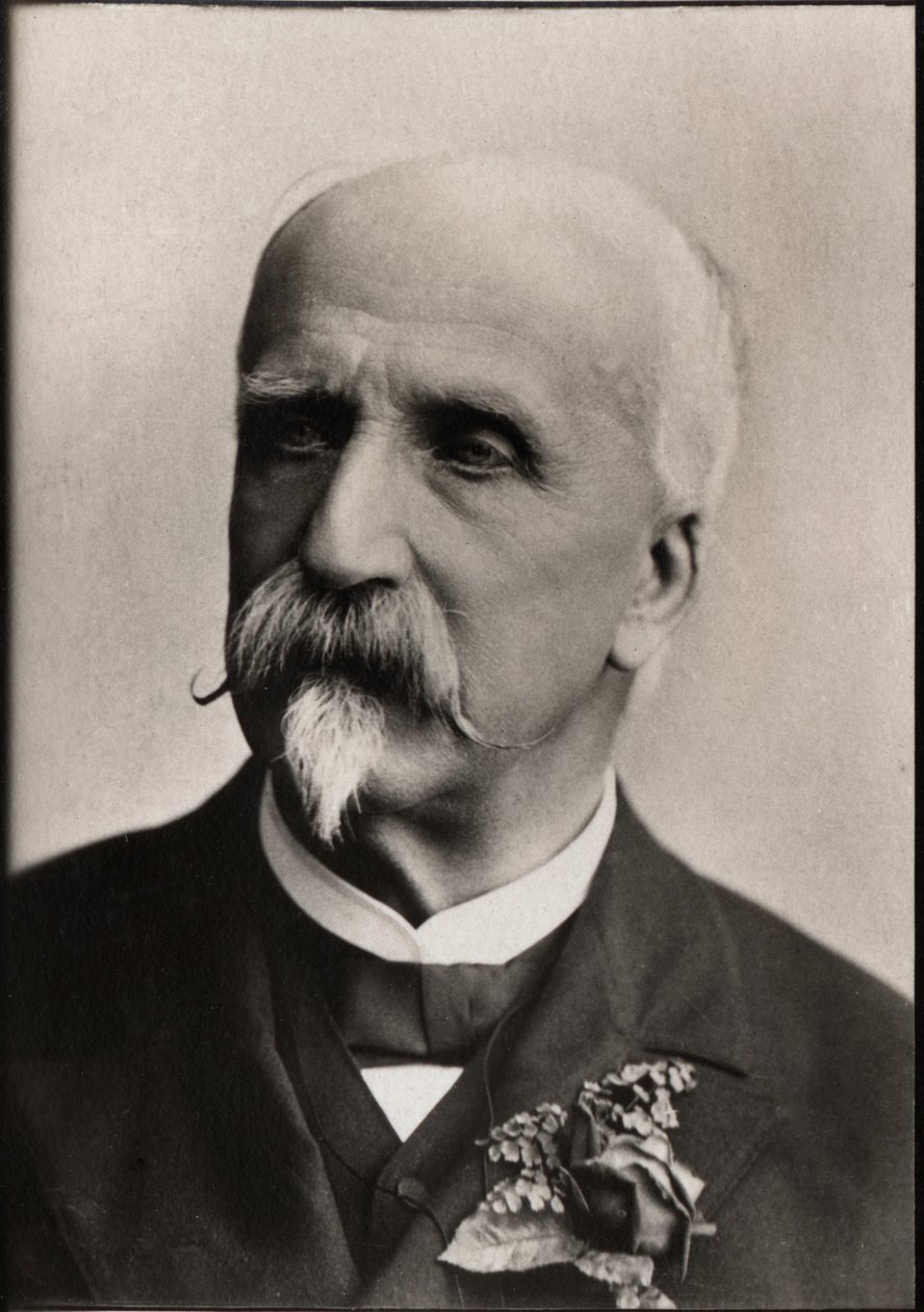 प्रिंस हेनरी dOrleans, ड्यूक ऑफ औमले (1822-1897), फ्रांसीसी सेना और राजनीतिज्ञ। द्वारा फ्रेंच फोटोग्राफर