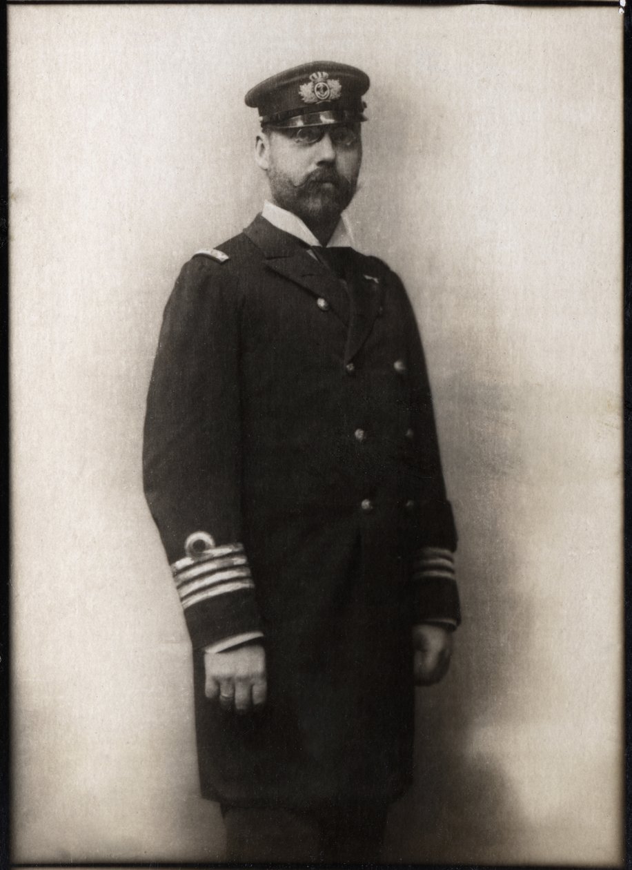 डेनमार्क के राजकुमार वल्देमार का पोर्ट्रेट (1858-1939)। द्वारा फ्रेंच फोटोग्राफर