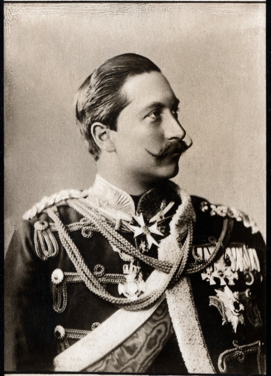 विल्हेम द्वितीय (1859-1941) का चित्रण, जर्मन सम्राट। द्वारा फ्रेंच फोटोग्राफर