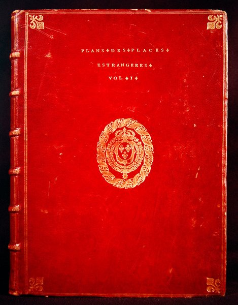 एटलस ऑफ़ लुई XIV। विदेशी बैठने की योजना, Vol.1, 1665 (चमड़ा) द्वारा फ्रेंच स्कूल