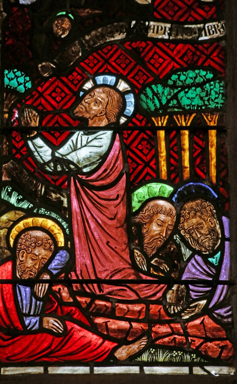 Niederhaslach, चर्च ऑफ सेंट जॉन द बैपटिस्ट, c.1360 द्वारा फ्रेंच स्कूल