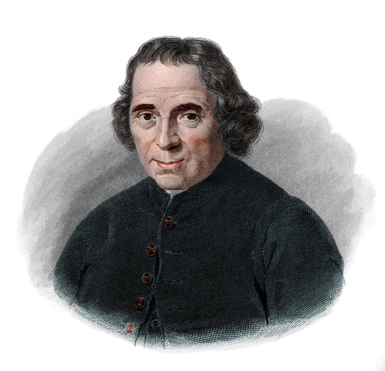 जीन (जन) निवेवेनहुइज़न (1724-1806), मेनोनाइट पादरी का चित्र। द्वारा फ्रेंच स्कूल