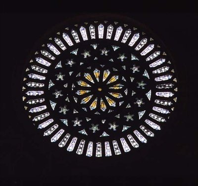 व्हील विंडो, c.1260 द्वारा इतालवी स्कूल