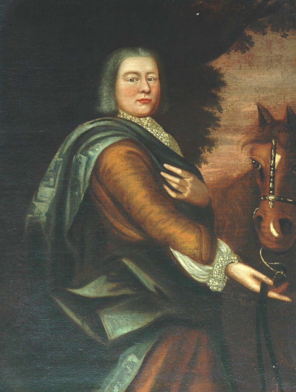 सैमुअल लिस्टर, 1740 (कैनवस पर तेल, अघोषित द्वारा अज्ञात