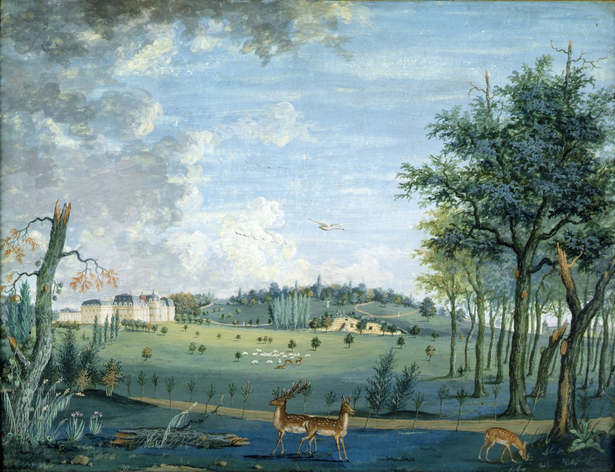 Parc du Raincy, चट्टान और चट्टान, c.1754-93 द्वारा 1717 1806 कारमोंटेल