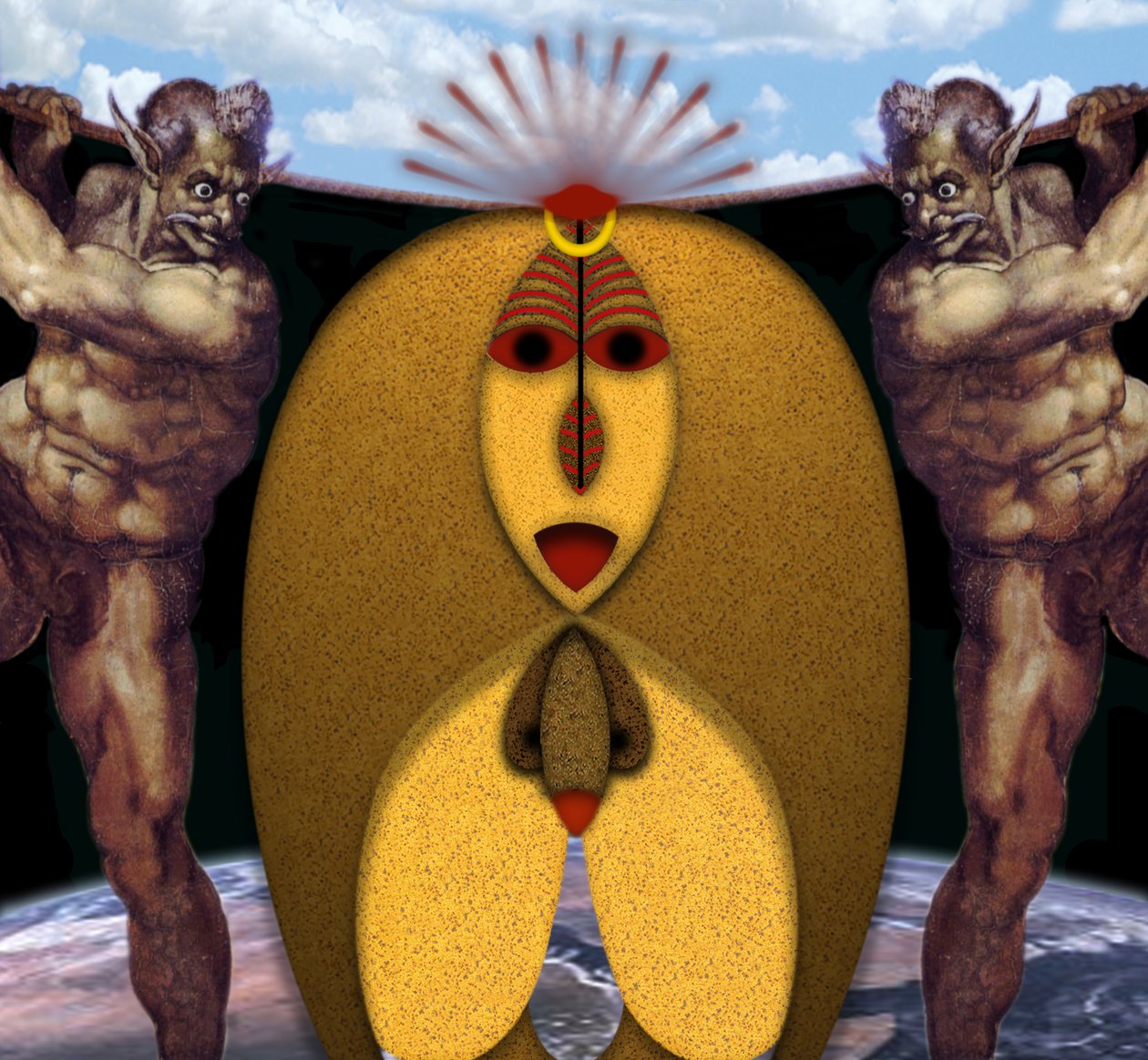 Schwierige Überfahrt (II) (aus der Serie Anima Dannata) द्वारा 