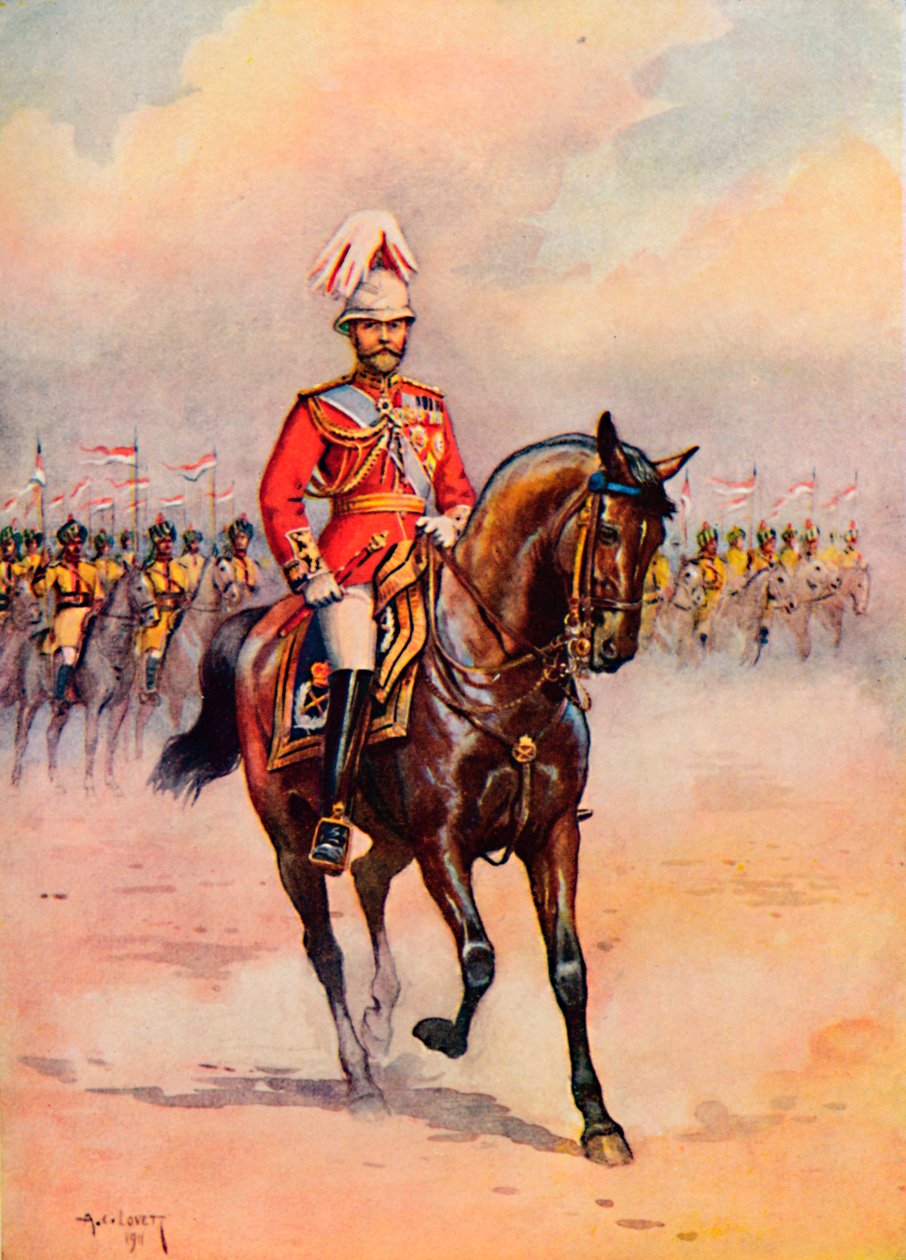 भारत में एचएम किंग जॉर्ज, 1913 द्वारा एसी लवेट