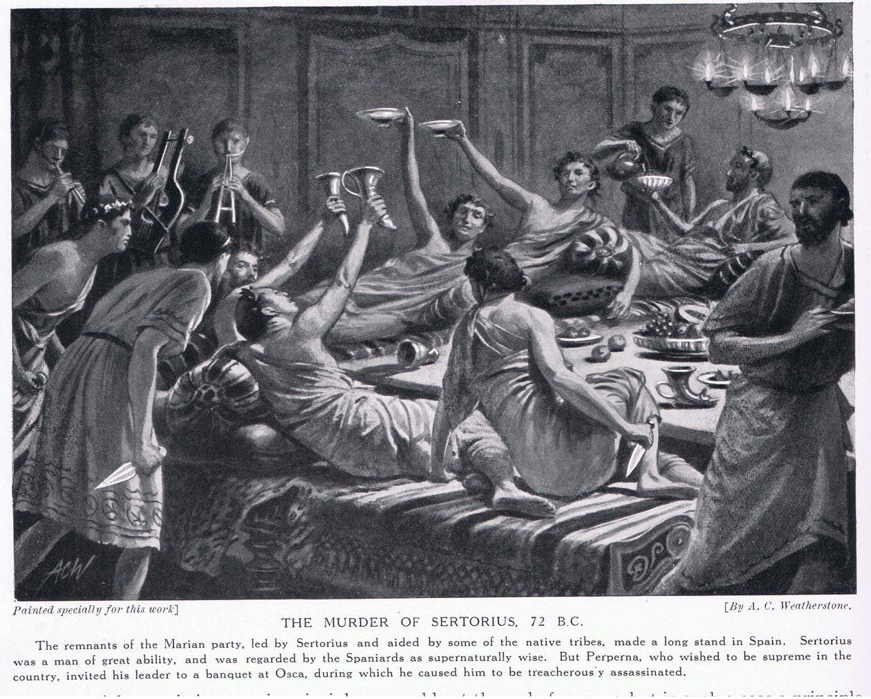 Sertorius 72BC की हत्या द्वारा एसी वेदरस्टोन