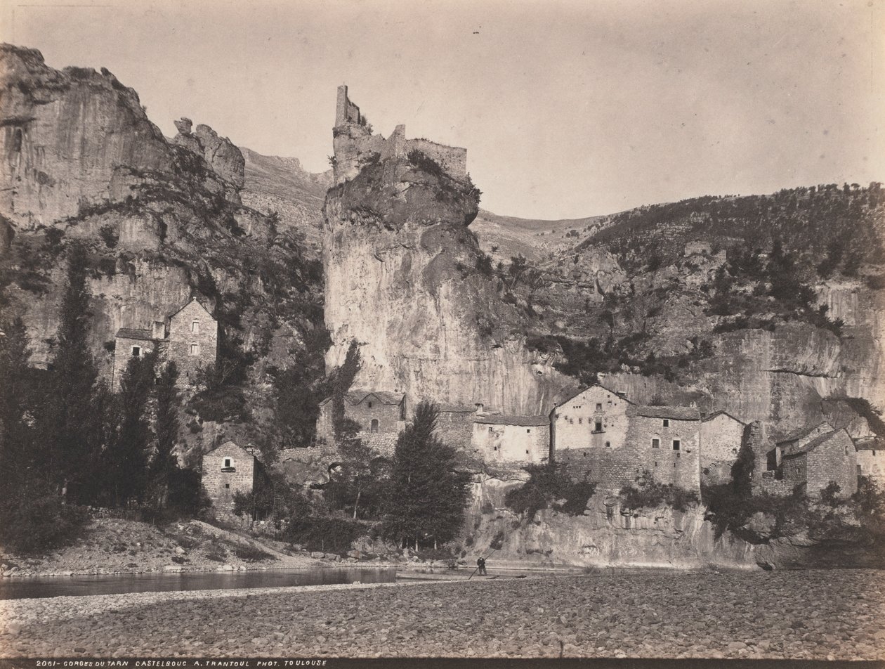 गॉर्जेस डू टार्न कैस्टेलबौक, 1870। द्वारा ए. ट्रैंटौल