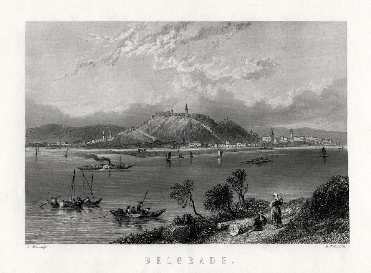 बेलग्रेड, 1883 द्वारा ए। विलमोर