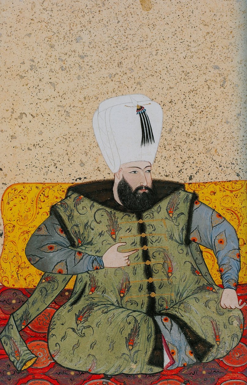 अहमद प्रथम 1590-1617, तुर्क साम्राज्य के सुल्तान, सीए 1705 द्वारा अब्दुलसेलिल लेवनीक