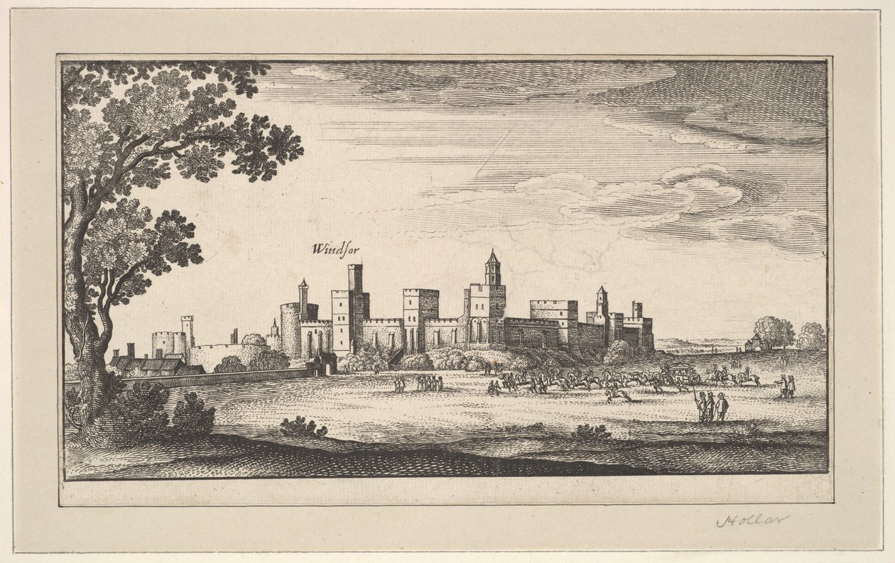 विंडसर, 1644 के बाद। द्वारा अब्राहम औब्रीक
