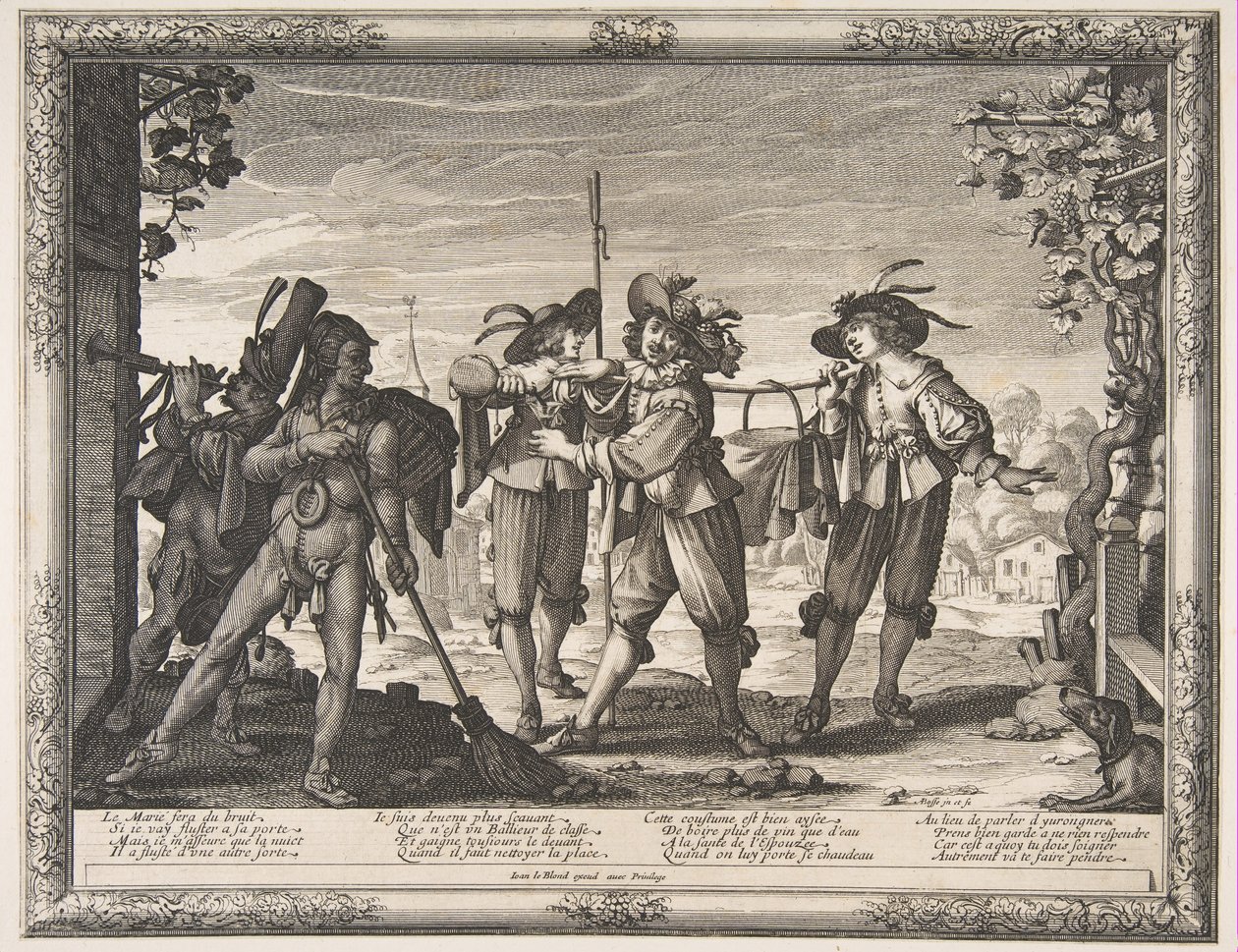 Charivari, ca. 1633.  द्वारा अब्राहम बोस